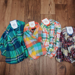 2 pcs Kid Infinity Scarf - Red